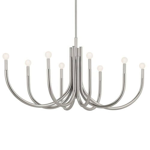 Odensa Polished Nickel Chandelier by Kichler Lighting