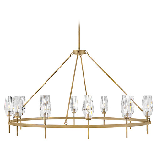 Ana Heritage Brass LED Chandelier by Hinkley Lighting