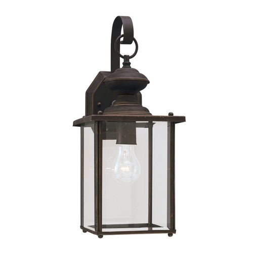 Jamestowne 17-Inch Outdoor Antique Bronze Wall Light by Generation Lighting
