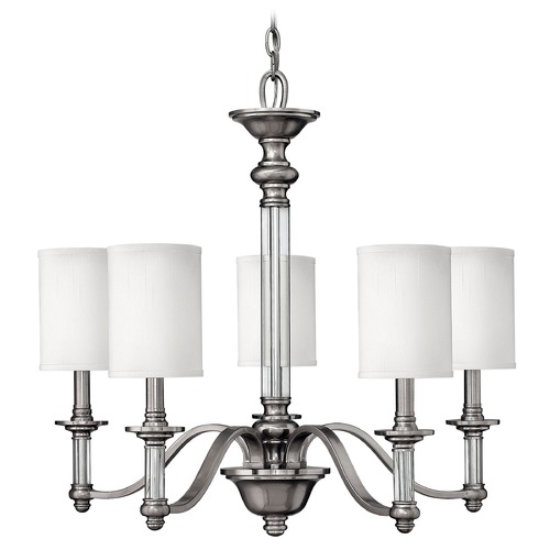 Hinkley Sussex 5-Light Chandelier in Brushed Nickel by Hinkley Lighting 4795BN