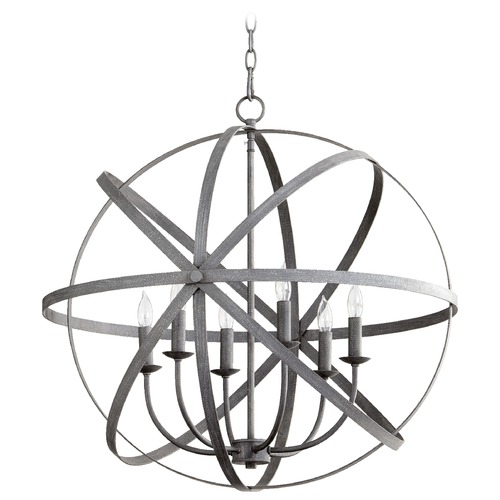 Quorum Lighting Celeste Zinc Chandelier by Quorum Lighting 6/17/6009