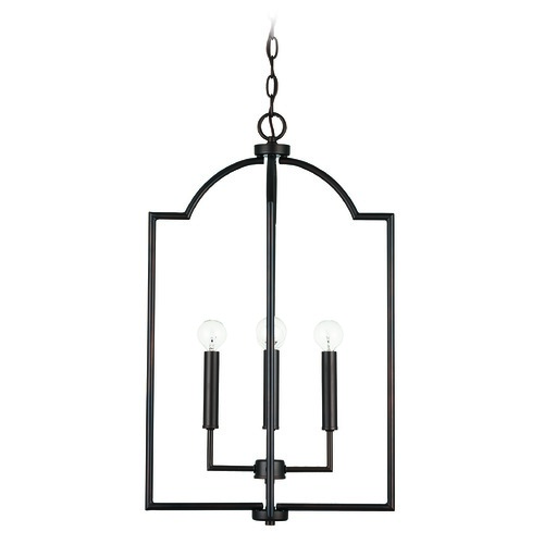 HomePlace by Capital Lighting HomePlace Carter Bronze 4-Light Pendant Light with 539341BZ
