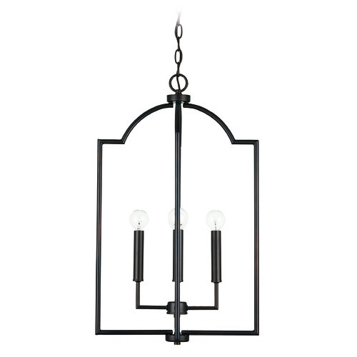 HomePlace by Capital Lighting Carter Bronze 4-Light Pendant with by HomePlace by Capital Lighting 539341BZ