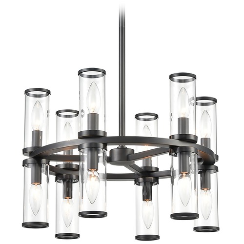 Alora Lighting Revolve Urban Bronze Mini Chandelier by Alora Lighting CH309066UBCG