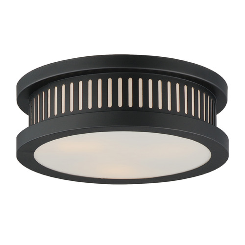Oxford Black Flush Mount by Maxim Lighting