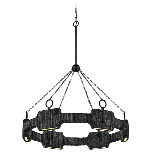 Raffi Carbon Black LED Chandelier by Hinkley Lighting