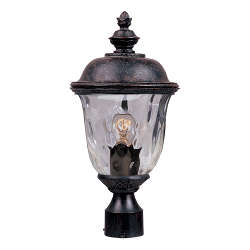 Carriage House DC Oriental Bronze Post Light by Maxim Lighting