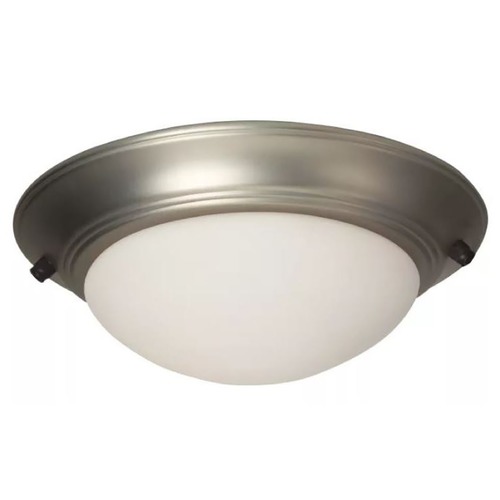 Craftmade Lighting Elegance LED Bowl Fan Light Kit in Brushed Satin Nickel by Craftmade Lighting LKE53-BN-LED