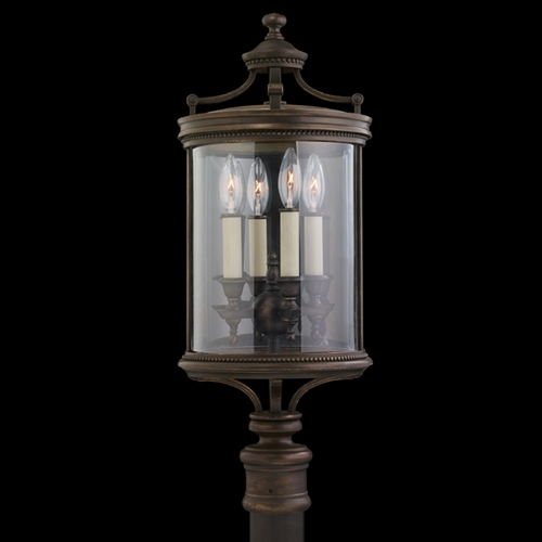 Fine Art Lamps Louvre Bronze Post Lighting