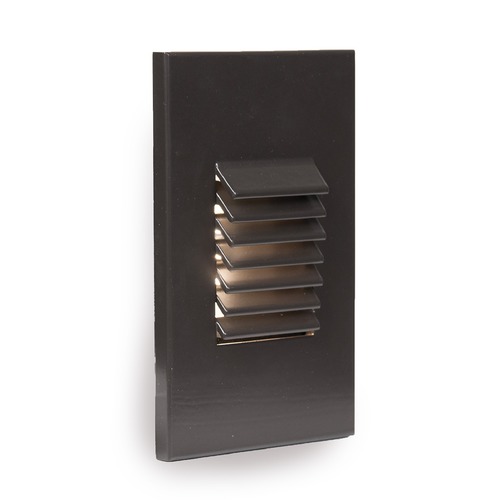 WAC Lighting LED Low Voltage Vertical Louvered Step & Wall Light by WAC Lighting 4061-27BZ