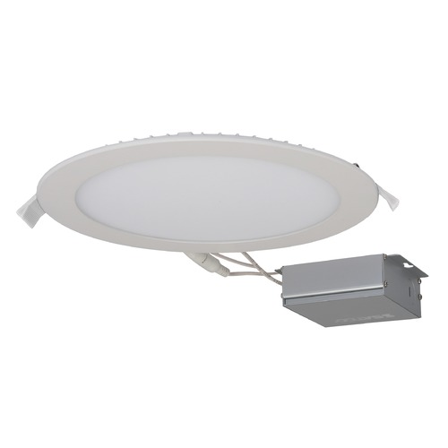 24W LED Direct Wire Downlight Edge-Lit 8-Inch 4000K 120V Dimmable by Satco Lighting