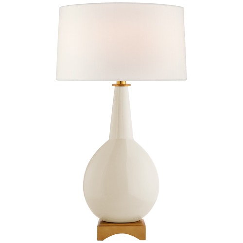 Visual Comfort Signature Collection Julie Neill Antoine Table Lamp in Ivory by Visual Comfort Signature JN3605IVOL