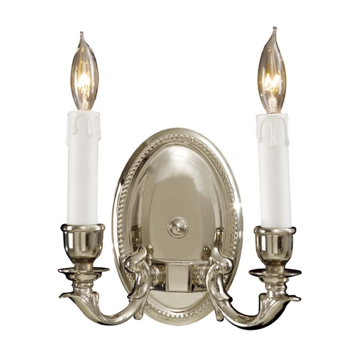 Metropolitan Lighting Sconce Wall Light in Polished Chrome Finish N9809-PC