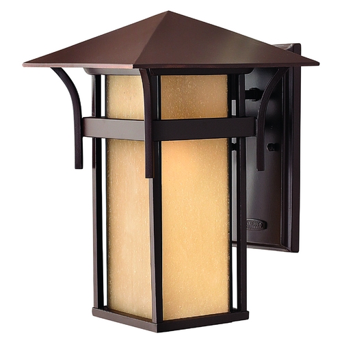 Hinkley Harbor 13.50-Inch LED Outdoor Wall Light in Bronze by Hinkley Lighting 2574AR-LED