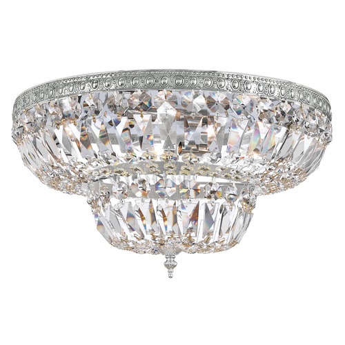 Crystorama Lighting 18-Inch Crystal Ceiling Mount in Chrome by Crystorama Lighting 718-CH-CL-MWP