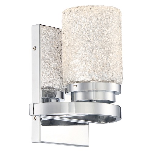 George Kovacs Lighting Brilliant Chrome LED Sconce by George Kovacs P5321-077-L