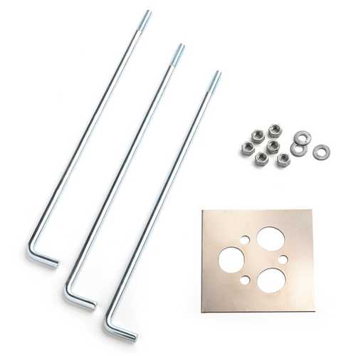 4-Inch Bollard Template Kit by Kichler Lighting