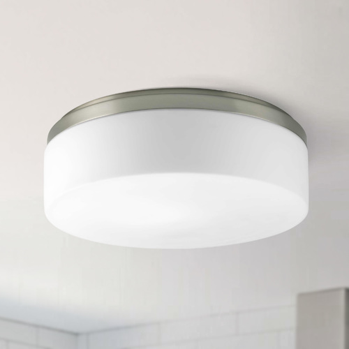 Maier LED Brushed Nickel Flush Mount by Progress Lighting