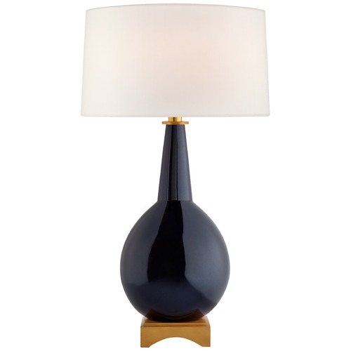 Visual Comfort Signature Collection Julie Neill Antoine Table Lamp in Mixed Blue Brown by Visual Comfort Signature JN3605MBBL