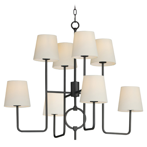 Maxim Lighting Paoli Charcoal Bronze Chandelier by Maxim Lighting 27728OFCHL