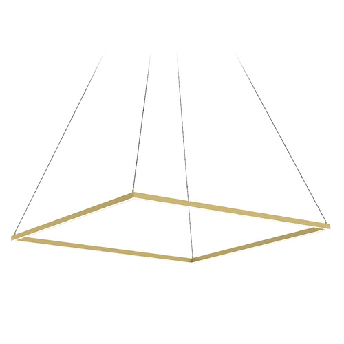 Kuzco Lighting Piazza Brushed Gold LED Pendant Light