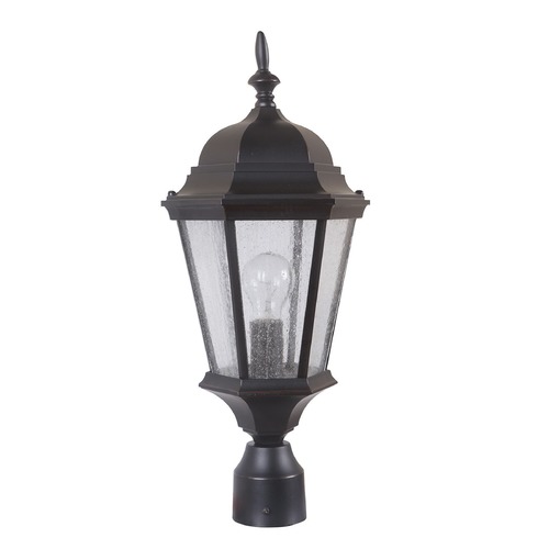 Chadwick Oiled Bronze Gilded Post Light by Craftmade Lighting