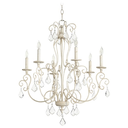 Ariel Persian White Chandelier by Quorum Lighting