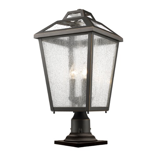 Bayland Oil Rubbed Bronze Post Light by Z-Lite