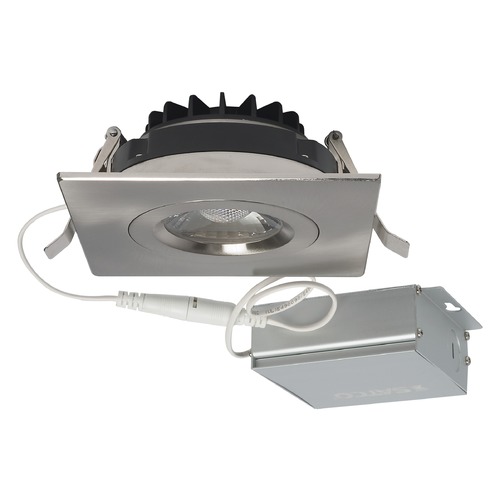 Satco Lighting Satco 12 Watt LED Direct Wire Downlight Gimbaled 4-inch 3000K 120 Volt Dimmable S11623