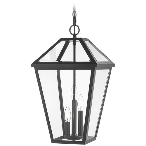 Z-Lite Talbot Black Outdoor Hanging Light by Z-Lite 579CHXL-BK