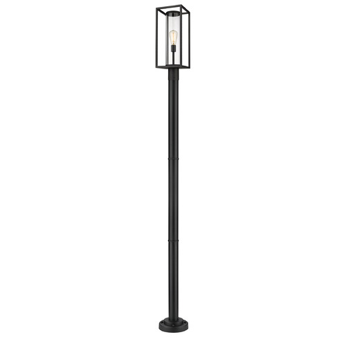 Dunbroch Black Post Light by Z-Lite