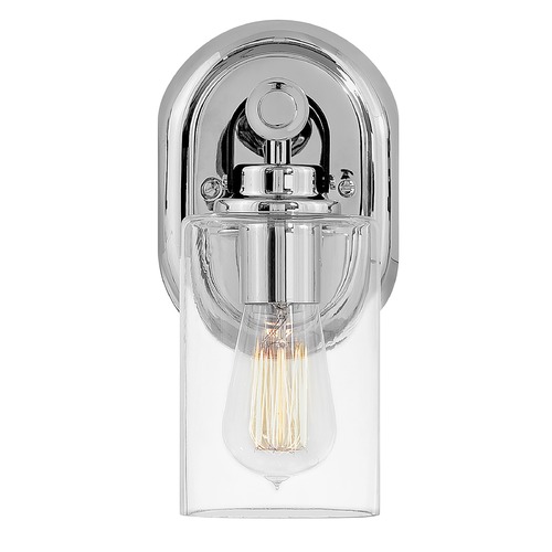 Hinkley Halstead Single Light Sconce in Chrome by Hinkley Lighting 52880CM