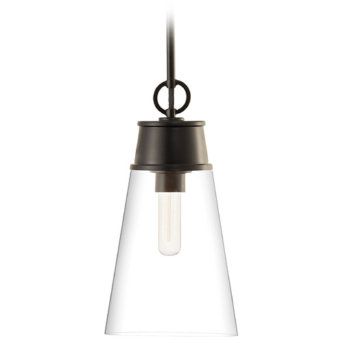 Wentworth Matte Black Mini Pendant by Z-Lite