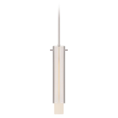 Visual Comfort Signature Collection Kelly Wearstler Precision Small Pendant in Nickel by Visual Comfort Signature KW5224PNWG