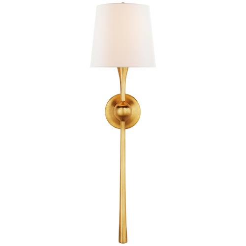 Aerin Dover Large Tail Sconce in Gild by Visual Comfort Signature