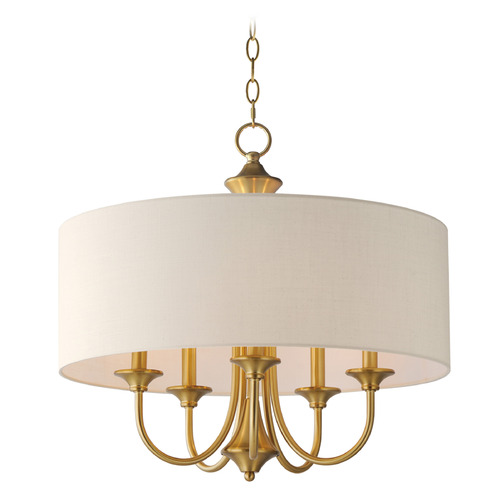 Bongo Natural Aged Brass Pendant by Maxim Lighting