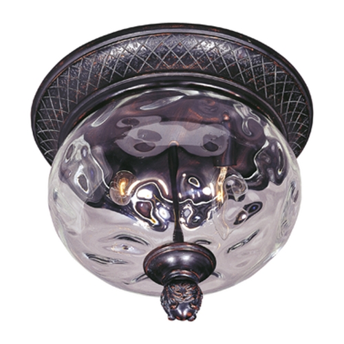 Carriage House DC Oriental Bronze Flush Mount by Maxim Lighting