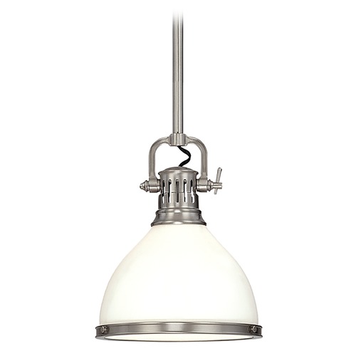 Randolph Pendant in Polished Nickel by Hudson Valley Lighting