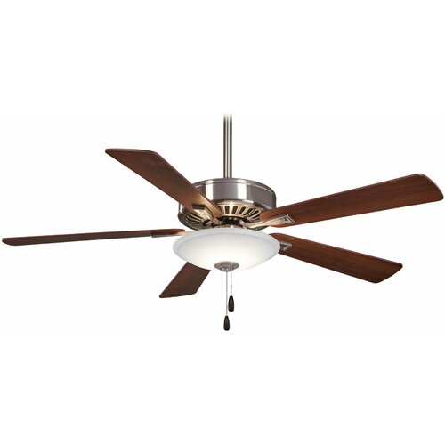 Minka Aire Contractor Uni-Pack - LED 52-Inch Fan in Brushed Nickel by Minka Aire F656L-BN/DW