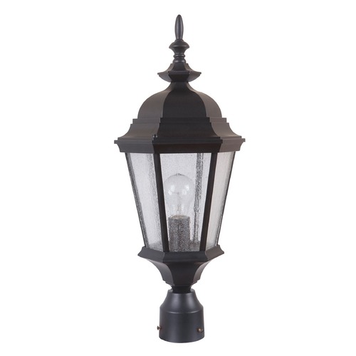 Craftmade Lighting Chadwick 22.50-Inch Outdoor Post Light in Midnight by Craftmade Lighting Z2915-11