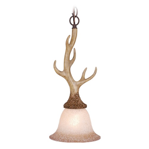 Lodge Noachian Stone Mini Pendant by Vaxcel Lighting