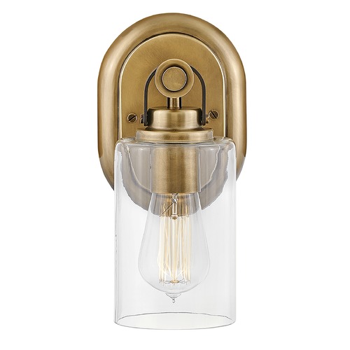 Halstead Single Light Sconce in Heritage Brass by Hinkley Lighting