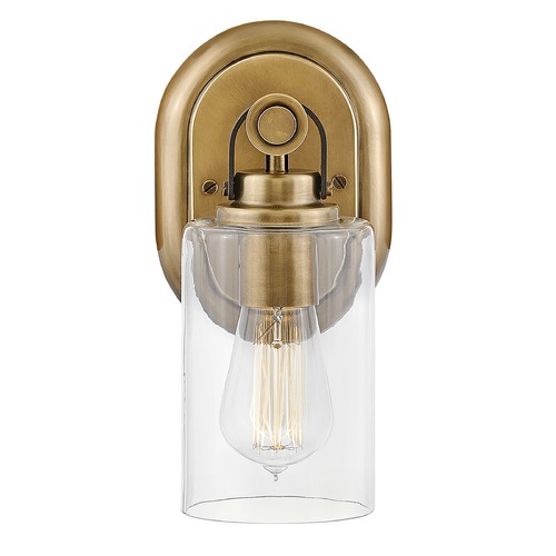 Hinkley Halstead Single Light Sconce in Heritage Brass by Hinkley Lighting 52880HB