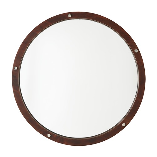 HomePlace by Capital Lighting Round 29.75-Inch Decorative Mirror 739901MM