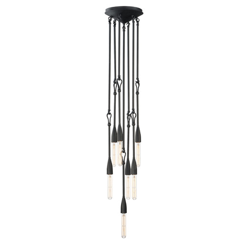 Pioneer Anthracite Multi-Light Pendant by Maxim Lighting