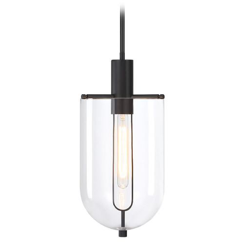 Skylar 10-Inch Pendant in Black by Designers Fountain Lighting