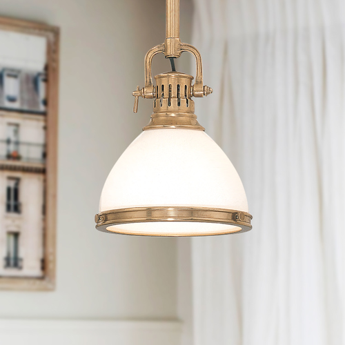 Hudson Valley Lighting Randolph Pendant in Aged Brass by Hudson Valley Lighting 2623-AGB