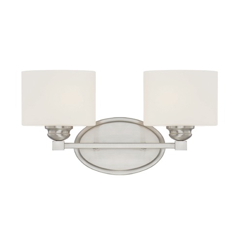 Kane 16-Inch Bath Light in Satin Nickel by Savoy House