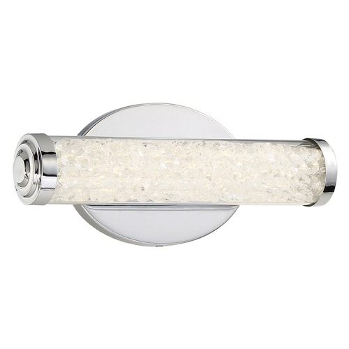 George Kovacs Lighting Diamonds LED Bathroom Light in Chrome by George Kovacs P1191-077-L