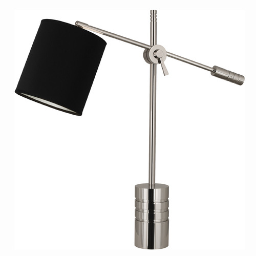 Robert Abbey Lighting Campbell Table Lamp with Polished Nickel
